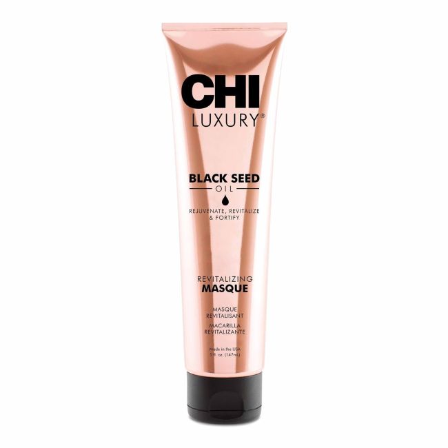 CHI LUXURY BLACK SEED OIL REVITALIZING plaukų kaukė, 148 ml