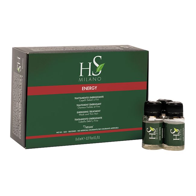 EMMEDI HS ENERGY slenkančių plaukų priežiūros priemonė (8 x 8 ml)