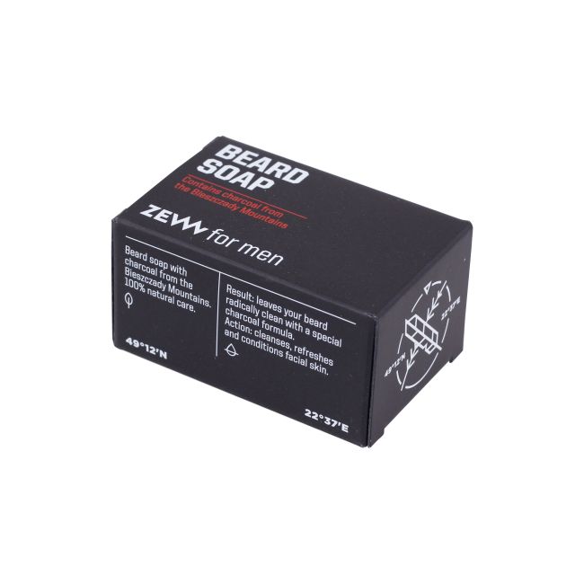 ZEW FOR MEN barzdos muilas, 85 ml