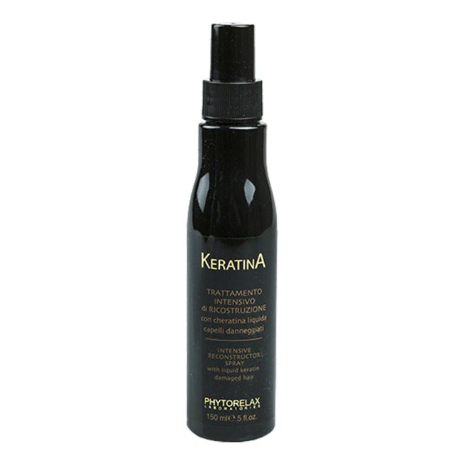 PHYTORELAX KERATINA INTENSIVE RECONSTRUCTOR plaukų purškiklis, 150 ml