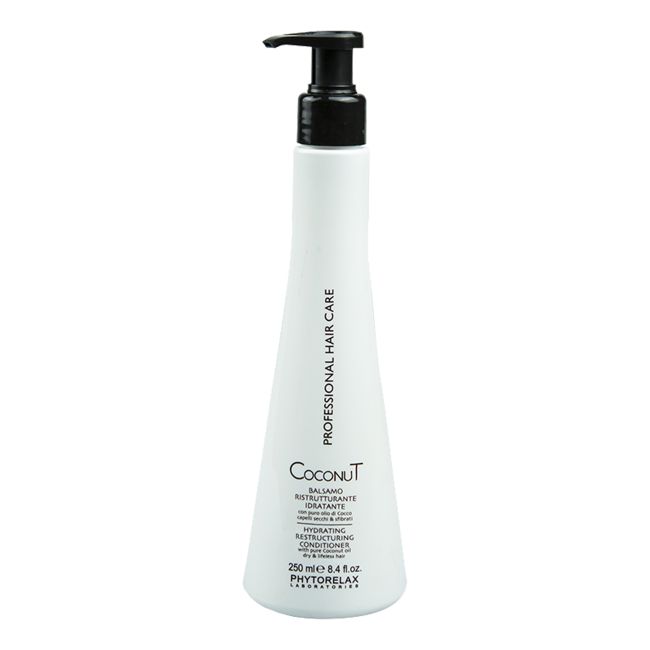PHYTORELAX COCONUT HYDRATING RESTRUCTURING plaukų kondicionierius, 250 ml