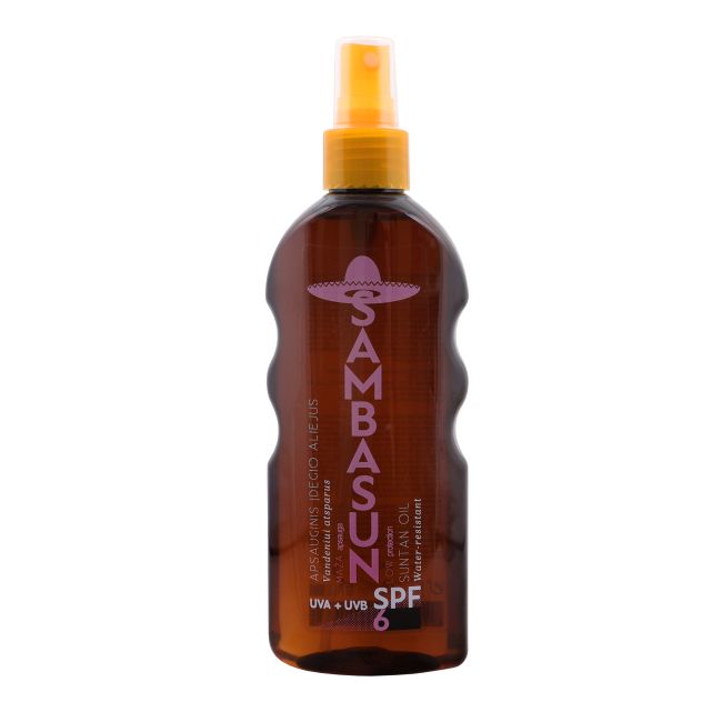 SAMBA SUN SPF6 apsauginis įdegio aliejus, 200 ml