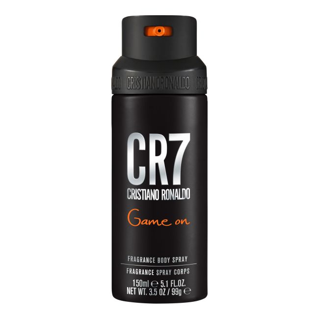 CR7 CRISTIANO RONALDO GAME ON purškiamasis vyrų dezodorantas, 150 ml