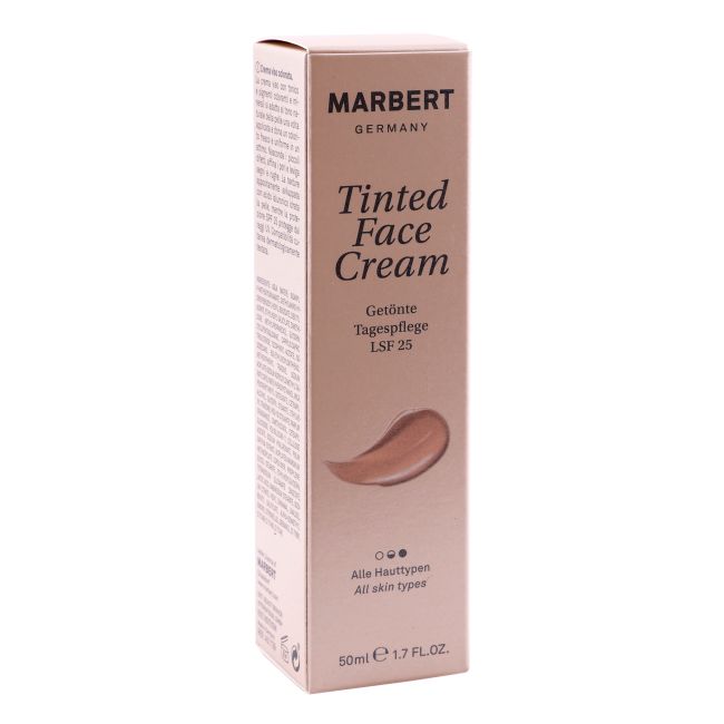 MARBERT TINTED LSF25 atspalvį suteikiantis dieninis veido kremas, 50 ml