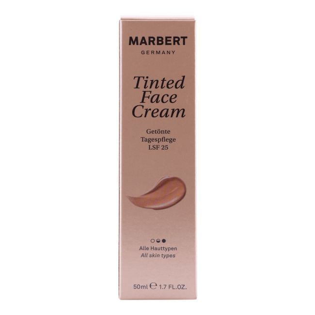 MARBERT TINTED LSF25 atspalvį suteikiantis dieninis veido kremas, 50 ml