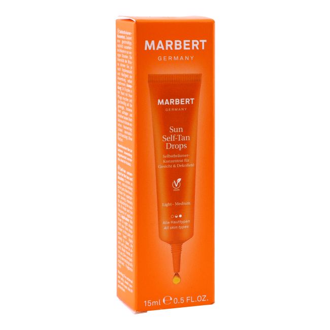 MARBERT SUN SELF-TAN savaiminio įdegio lašai, 15 ml