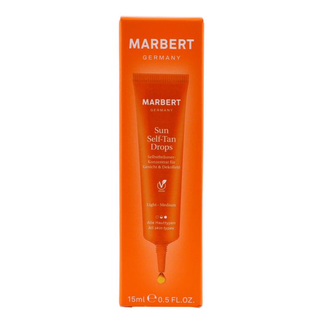 MARBERT SUN SELF-TAN savaiminio įdegio lašai, 15 ml