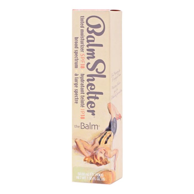 THE BALM SHELTER DARK drėkinamasis ir atspalvį suteikiantis veido kremas, 58,68 ml