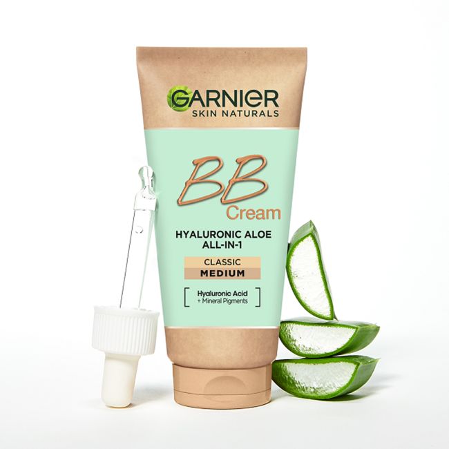 GARNIER BB HYALURONIC ALOE ALL-IN-1 MEDIUM veido kremas, 50 ml