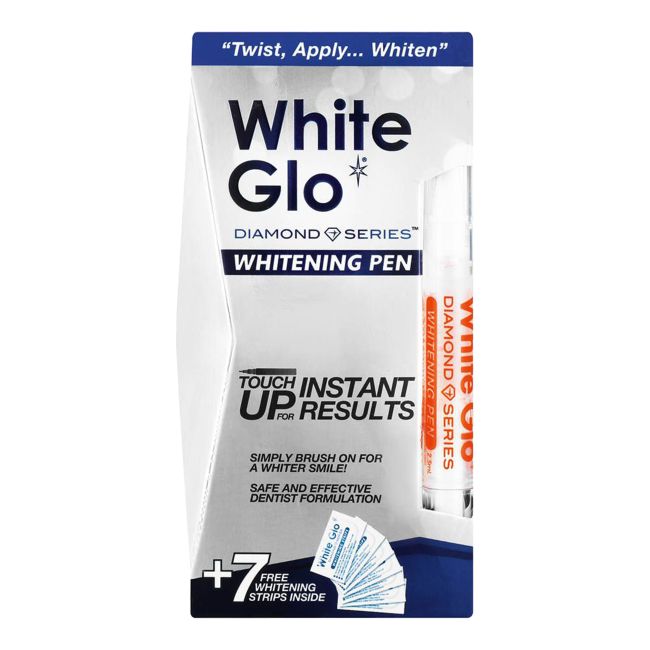 WHITE GLO DIAMOND SERIES dantų balinimo rinkinys