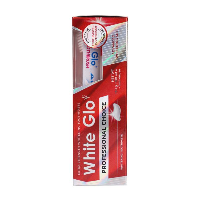 WHITE GLO PROFESSIONAL CHOICE dantų pasta, 150 g