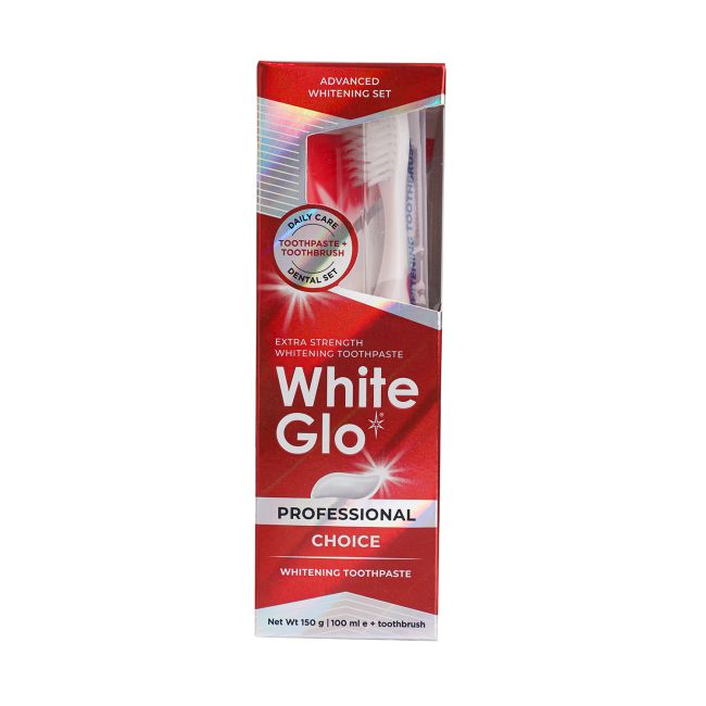 WHITE GLO PROFESSIONAL CHOICE dantų pasta, 150 g