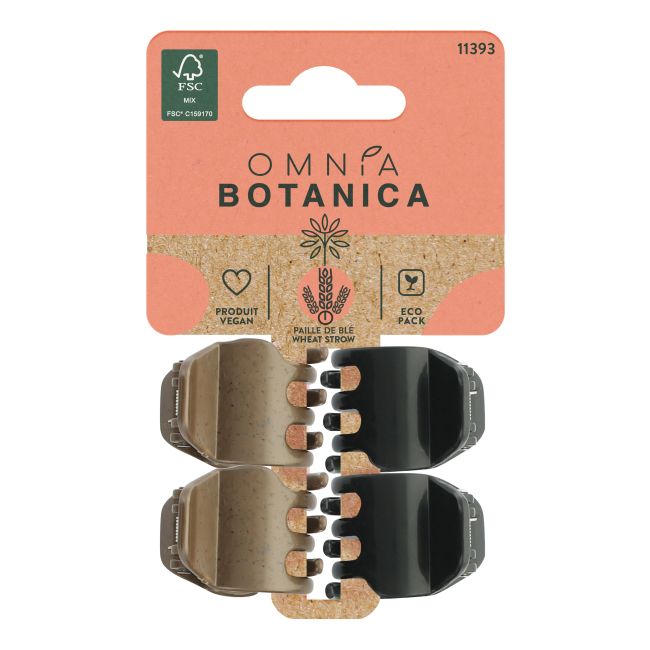 OMNIA BOTANICA plaukų segtukai - žnyplės (4 vnt.)