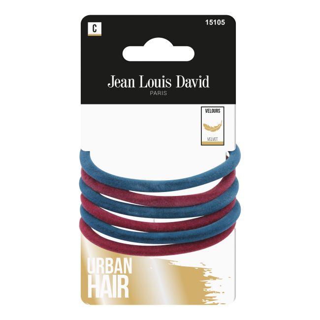 JEAN LOUIS DAVID ELASTICS plaukų gumytės (6 vnt.)
