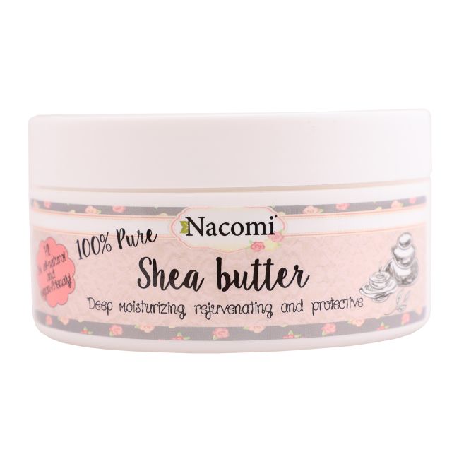 NACOMI 100 % PURE SHEA kūno sviestas, 100 ml