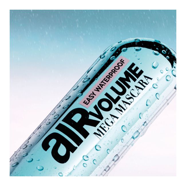 L'OREAL AIR VOLUME MEGA BLACK vandeniui atsparus blakstienų tušas, 7,9 ml