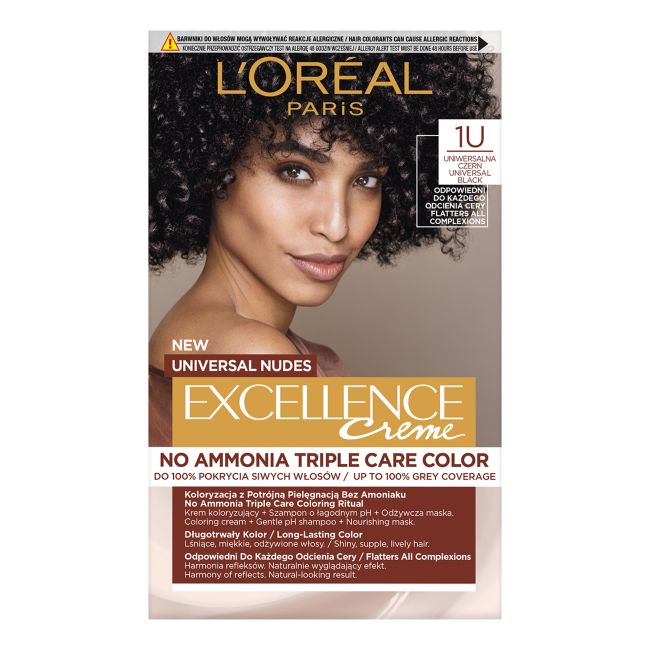 L'OREAL EXCELLENCE CREME UNIVERSAL NUDES plaukų dažai