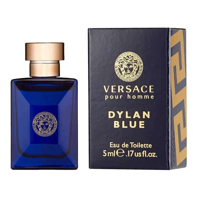 VERSACE DYLAN BLUE tualetinis vyrų vanduo, 5 ml