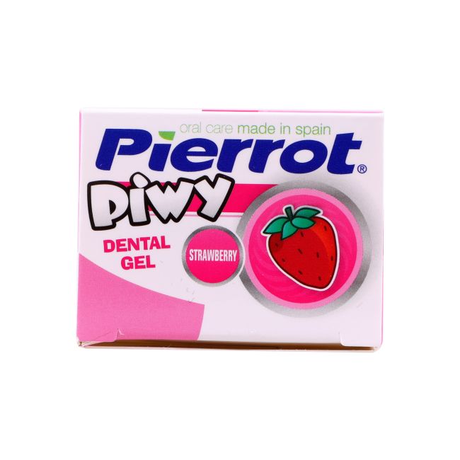 PIERROT PIWY STRAWBERRY vaikų dantų želė, 75 ml