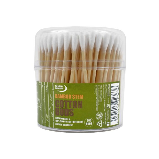 QUEST BRANDS BAMBOO STEM vatos pagaliukai (200 vnt.)
