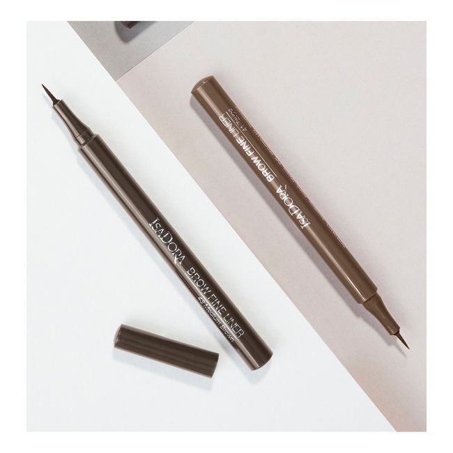ISADORA BROW FINE LINER antakių skystis su plunksnele, 1,1 ml