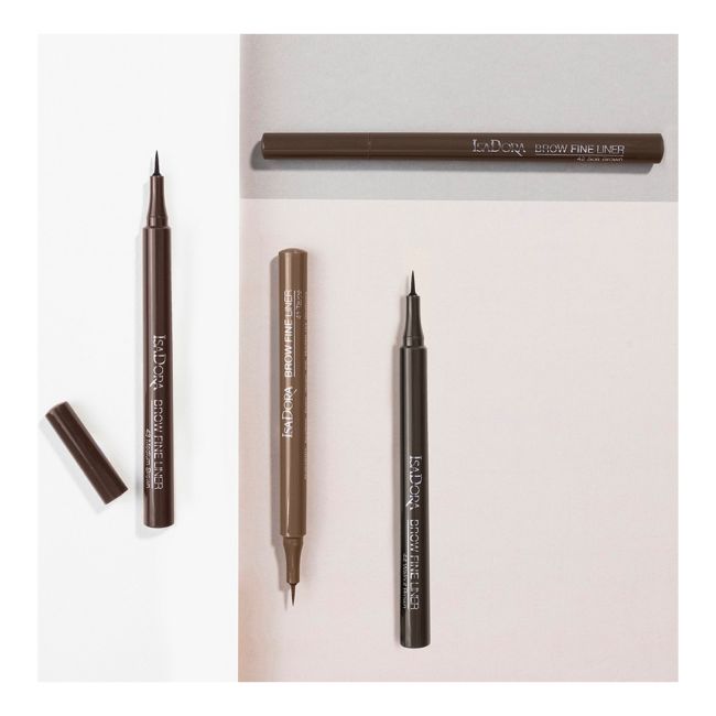 ISADORA BROW FINE LINER antakių skystis su plunksnele, 1,1 ml