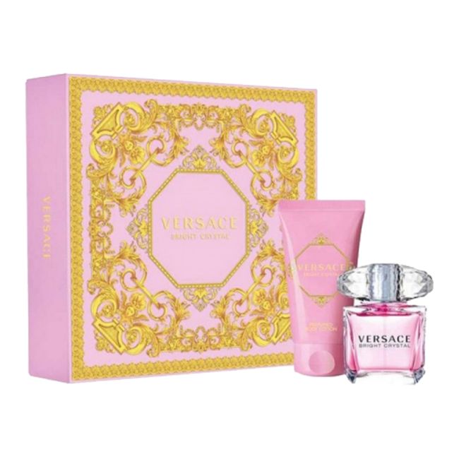 VERSACE BRIGHT CRYSTAL moterų kosmetikos rinkinys