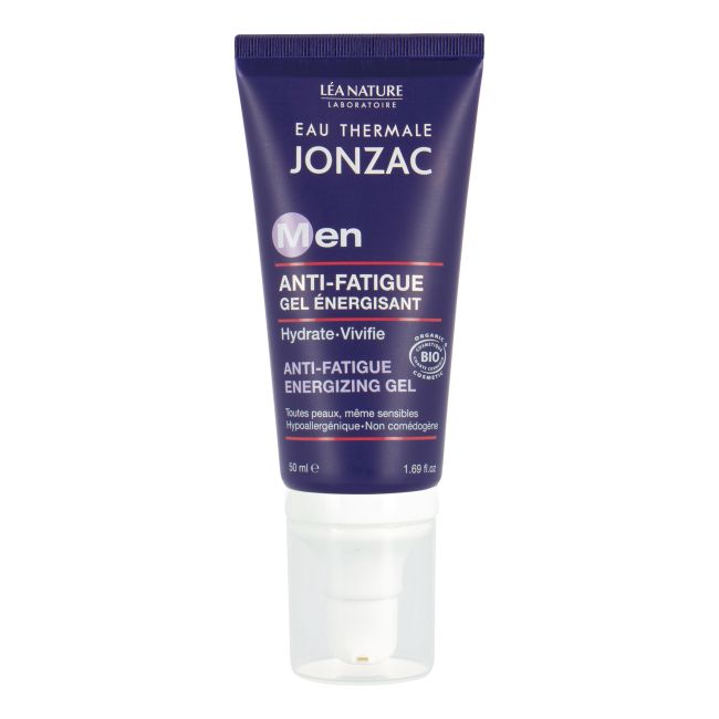 EAU THERMALE JONZAC MEN ANTI-FATIGUE ENERGIZING veido želė, 50 ml