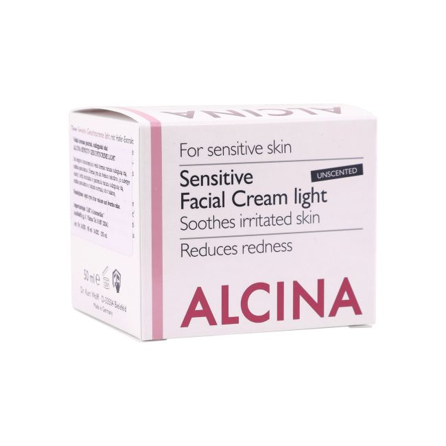 ALCINA SENSITIV LIGHT veido kremas, 50 ml