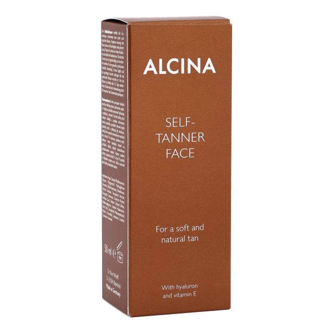 ALCINA savaiminio įdegio veido kremas, 50 ml