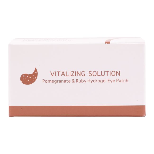 BEAUUGREEN POMEGRANATE & RUBY HYDROGEL paakių padukai (60 vnt.)