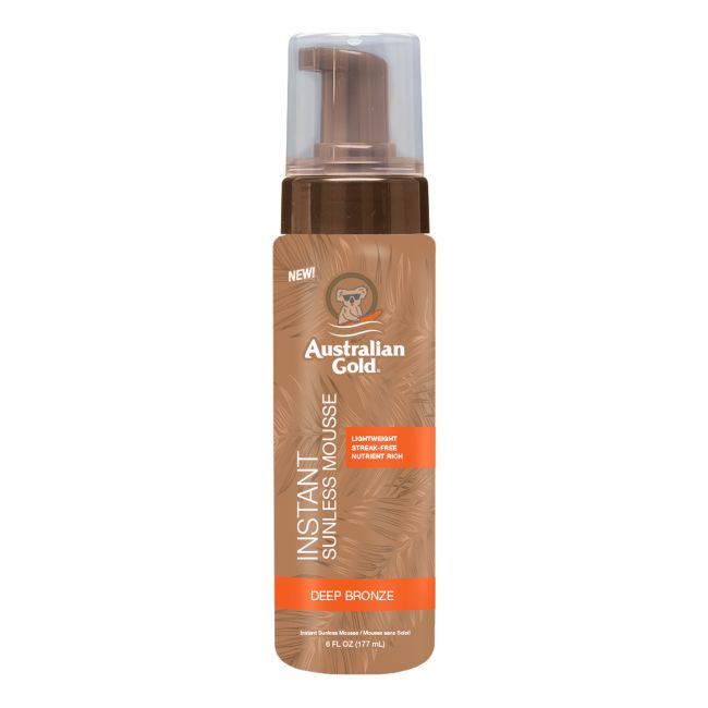 AUSTRALIAN GOLD INSTANT SUNLESS savaiminio įdegio putos, 177 ml