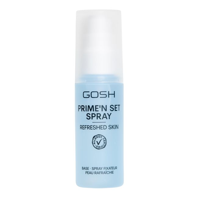 GOSH PRIME'N SET REFRESHED purškiamasis makiažo fiksatorius, 50ml