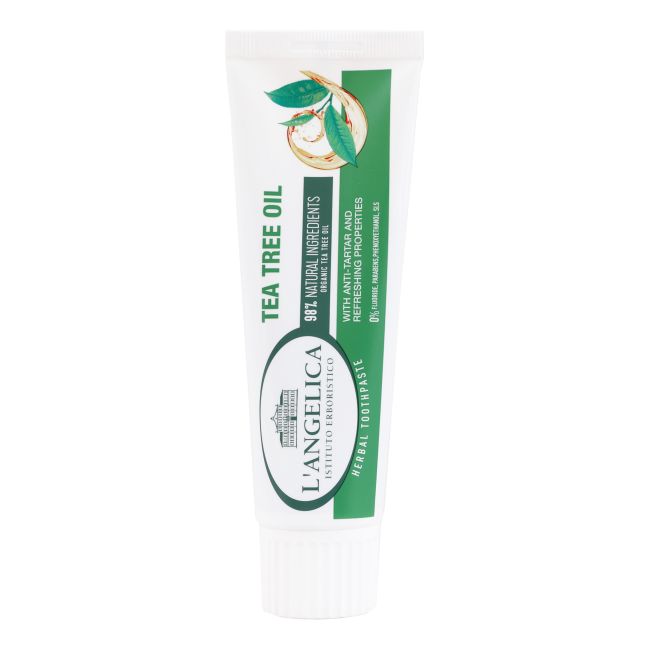 L'ANGELICA TEA TREE OIL dantų pasta, 75 ml