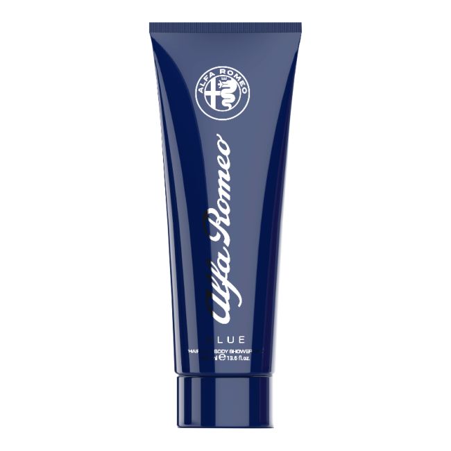 ALFA ROMEO BLUE plaukų ir kūno prausiklis, 400 ml