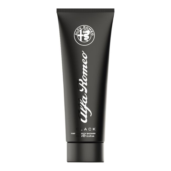 ALFA ROMEO BLACK plaukų ir kūno prausiklis, 400 ml