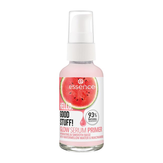 ESSENCE HELLO, GOOD STUFF GLOW SERUM PRIMER makiažo pagrindas, 30 ml