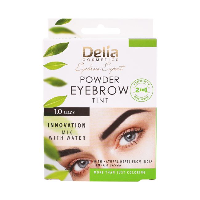 DELIA POWDER TINT antakių priežiūros rinkinys