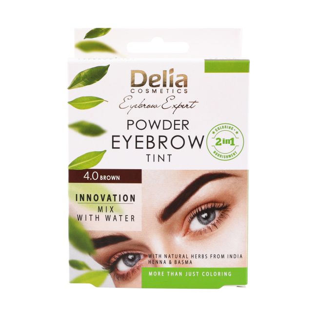 DELIA POWDER TINT antakių priežiūros rinkinys