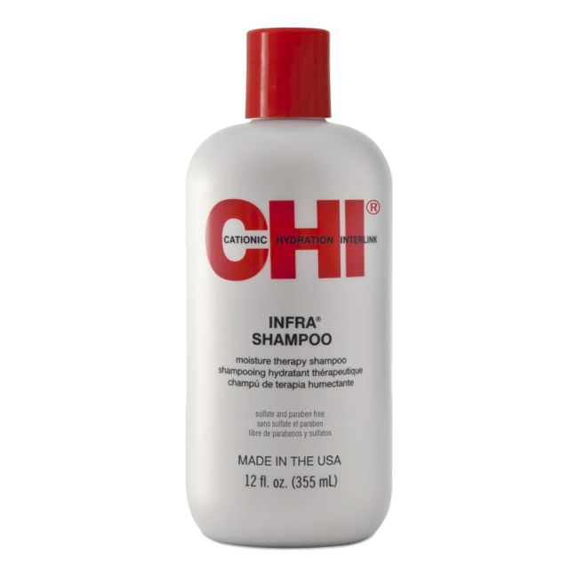 CHI INFRA MOISTURE THERAPY plaukų šampūnas, 355 ml