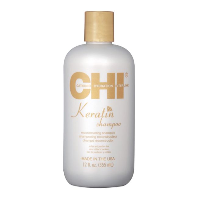 CHI KERATIN RECONSTRUCTING plaukų šampūnas, 355 ml