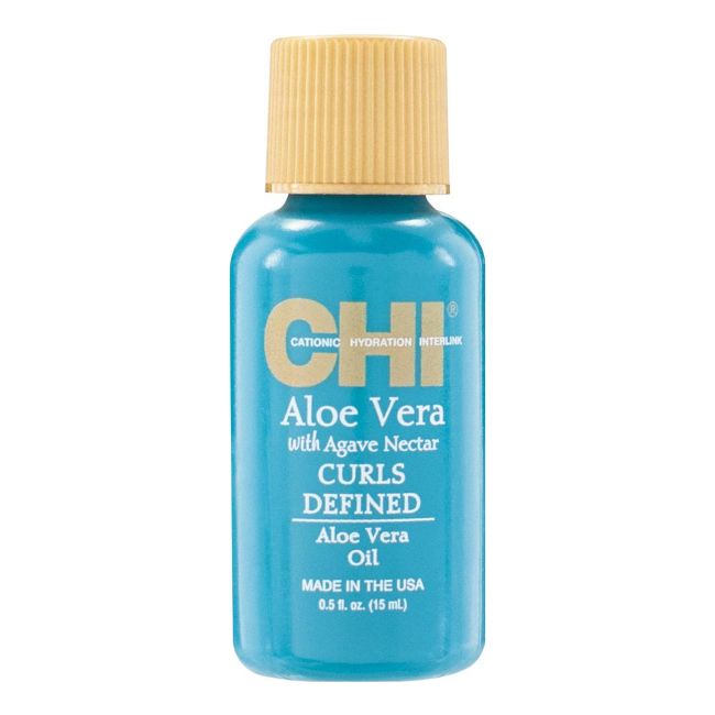 CHI ALOE VERA CURLS DEFINED plaukų aliejus, 15 ml