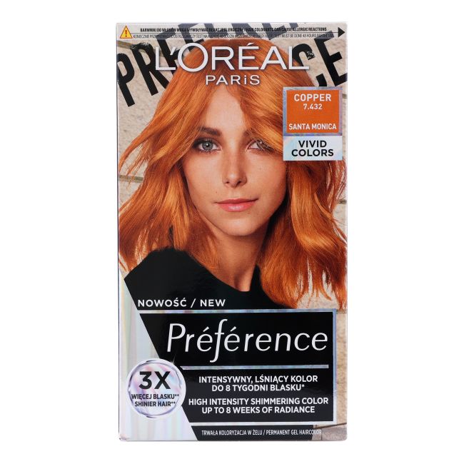 L'OREAL PREFERENCE plaukų dažai