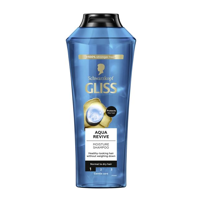 GLISS AQUA REVIVE plaukų šampūnas, 400 ml
