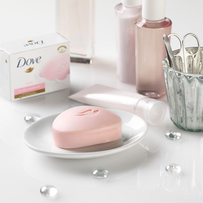 DOVE PINK tualetinis muilas, 90 g