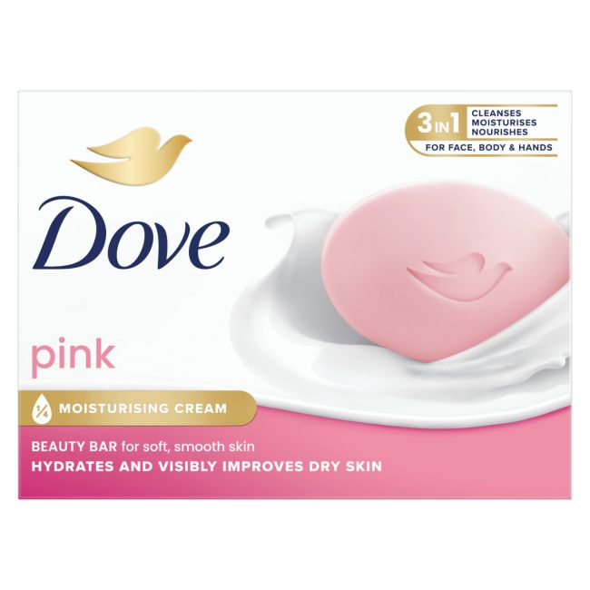 DOVE PINK tualetinis muilas, 90 g