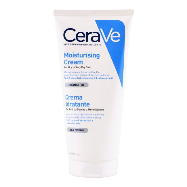 CERAVE MOISTURISING veido ir kūno kremas, 177 ml