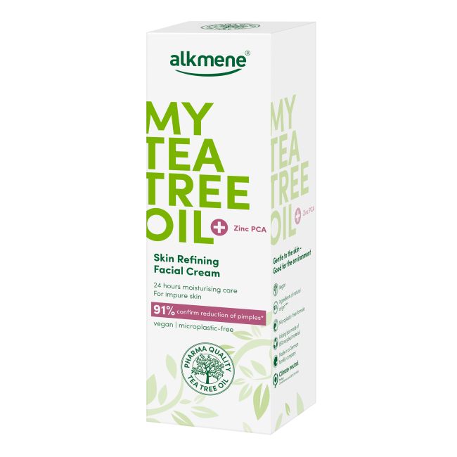 ALKMENE MY TEA TREE OIL REFINING veido kremas, 50 ml