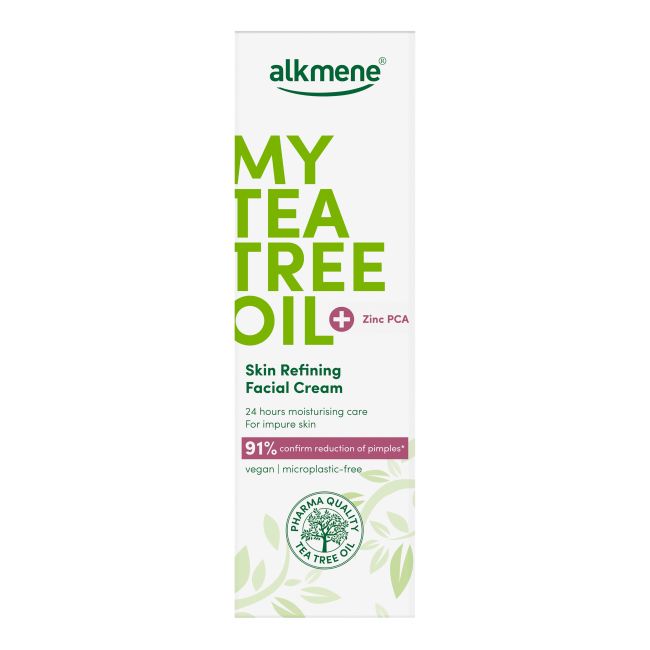 ALKMENE MY TEA TREE OIL REFINING veido kremas, 50 ml