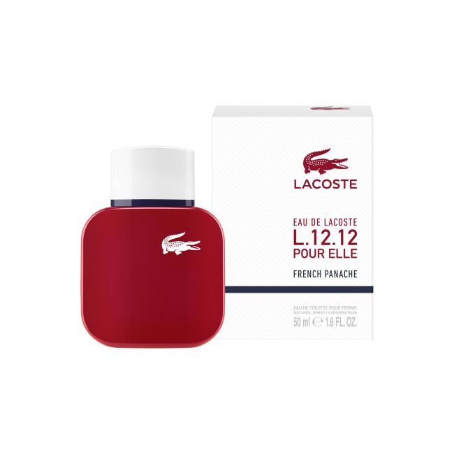 LACOSTE L.12.12 POUR ELLE FRENCH PANACHE tualetinis vanduo, 50 ml